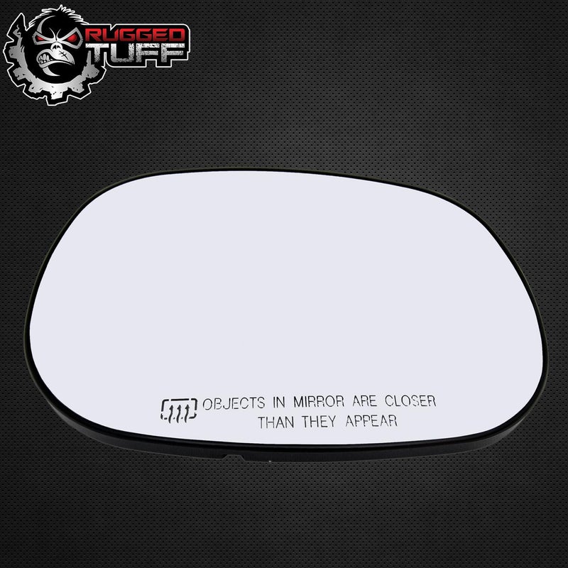 Rugged TUFF Passenger Side Mirror Glass Replacement For 1998 1999 2000 2001 2002 2003 Dodge Ram 1500 2500 3500, 1998-2004 Durango Right Mirrors Heated with Backing Plate - Image 5